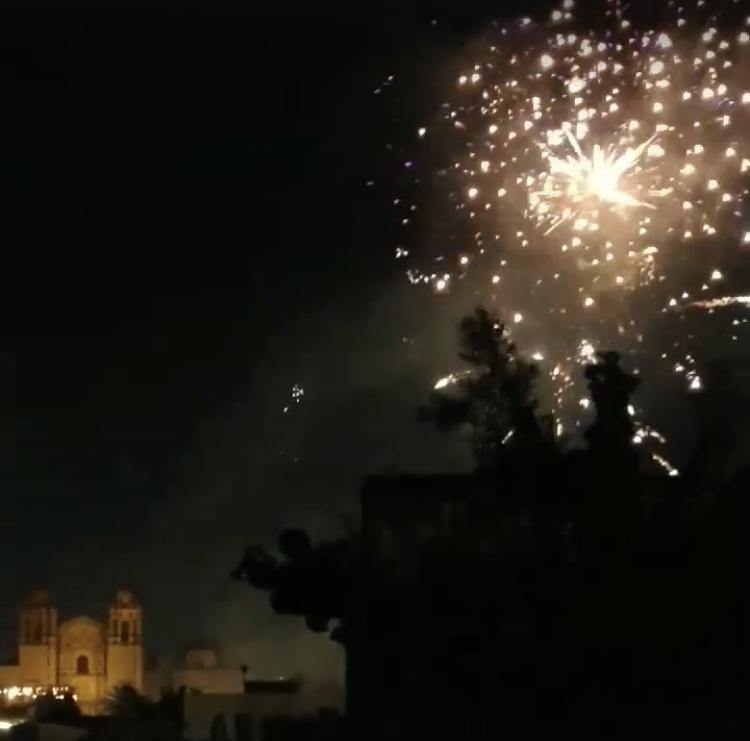 New Years Fireworks Santo DOmingo Oaxaca HomageMade Site Launch Sale 15% Off