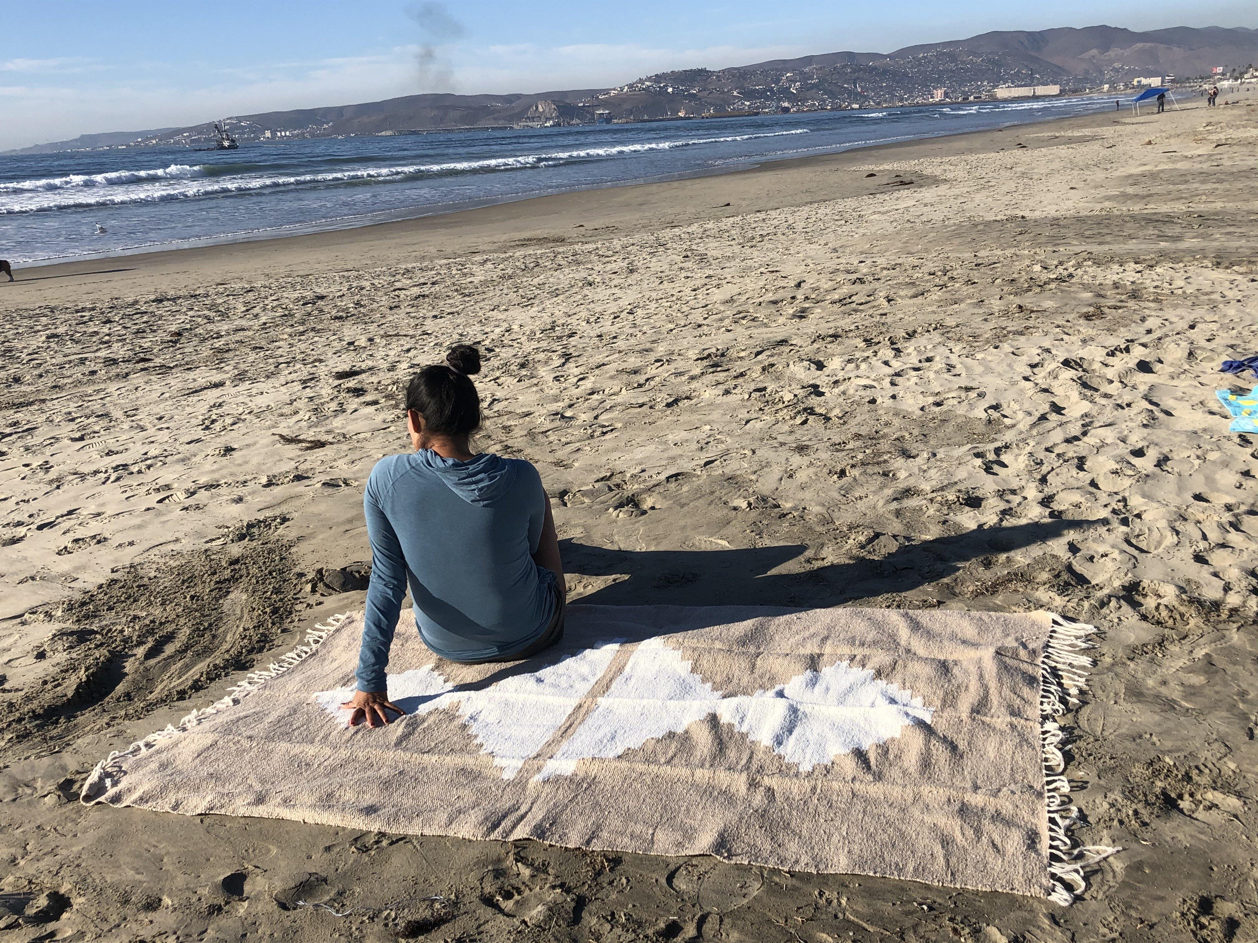 The In/Out "Pyramid" Blanket - HomageMade 