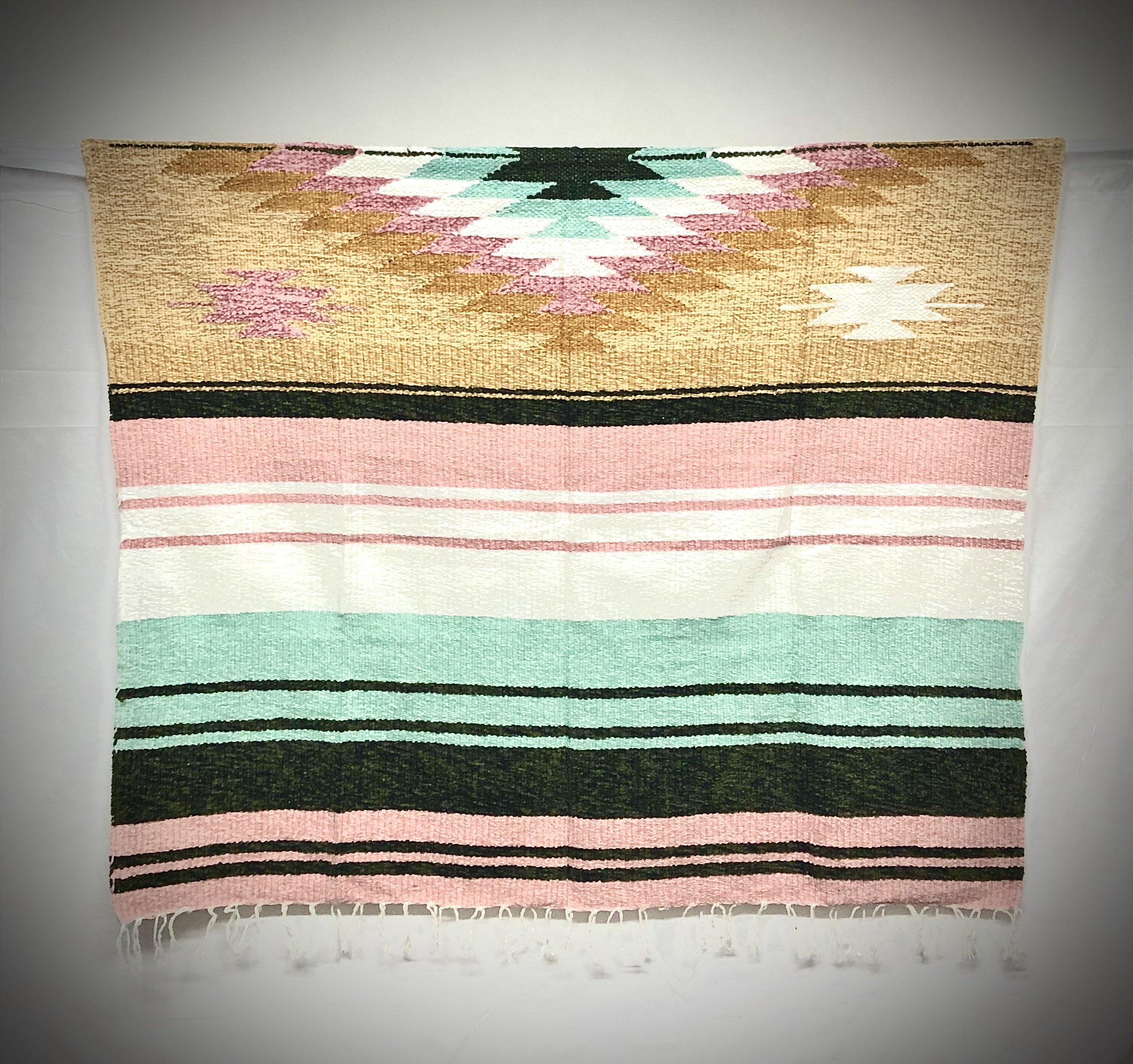 Wholesale: QTY 3 Pack of The Chenille “Diamante” (Pastel Pink/Turquoise Special Edition)