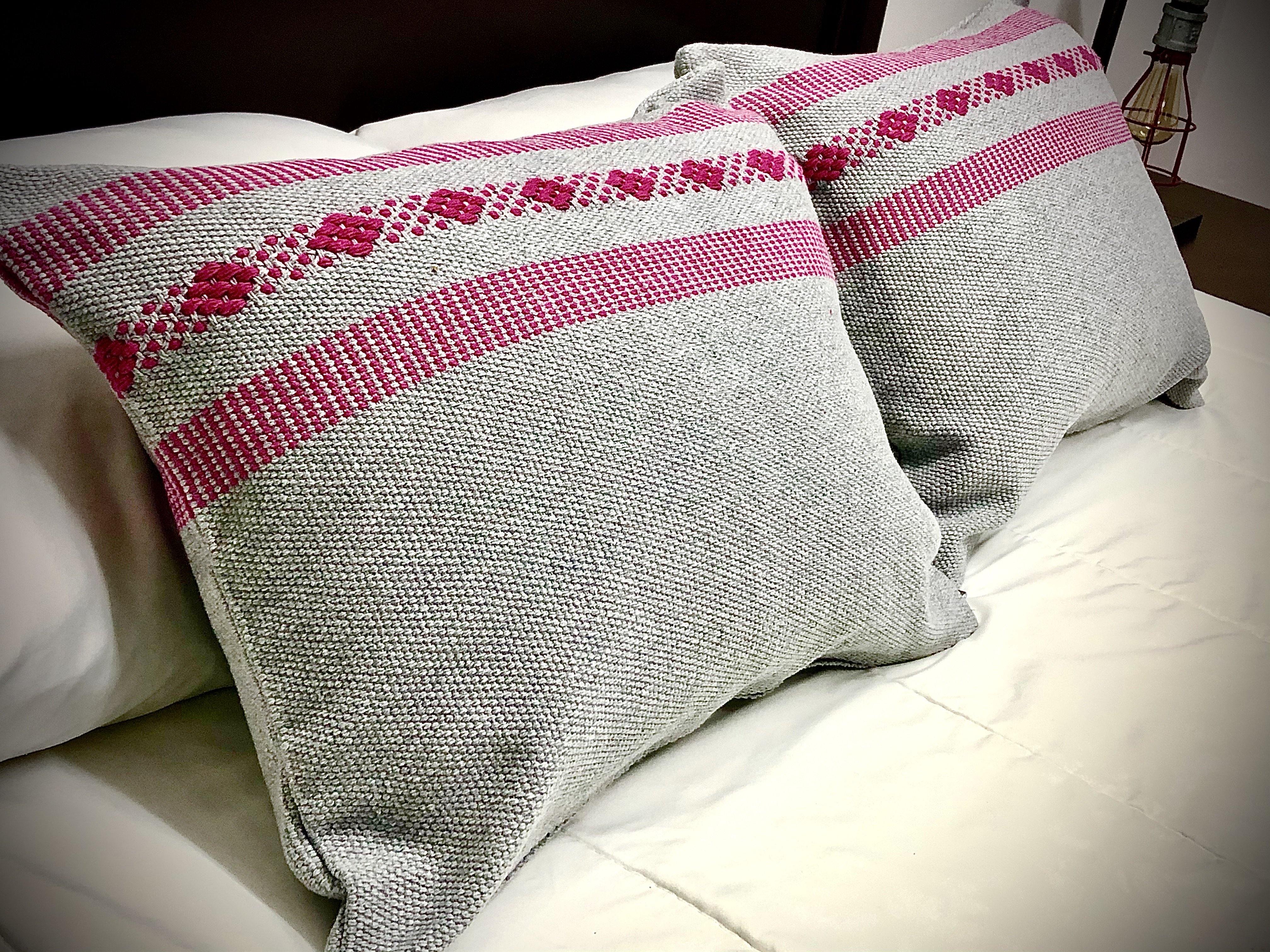 Backstrap-Loomed Decorative Pillow Cases (Set of 2) - HomageMade 