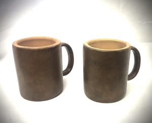 “Liso Taza” Handmade Coffee Mug Set (2 Pieces) - HomageMade 
