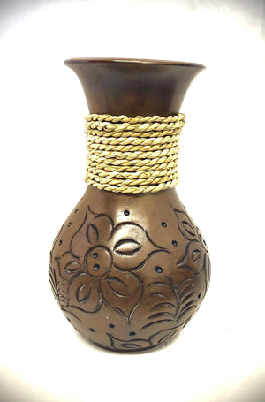 Floral “Buki” Handmade Vase - HomageMade 