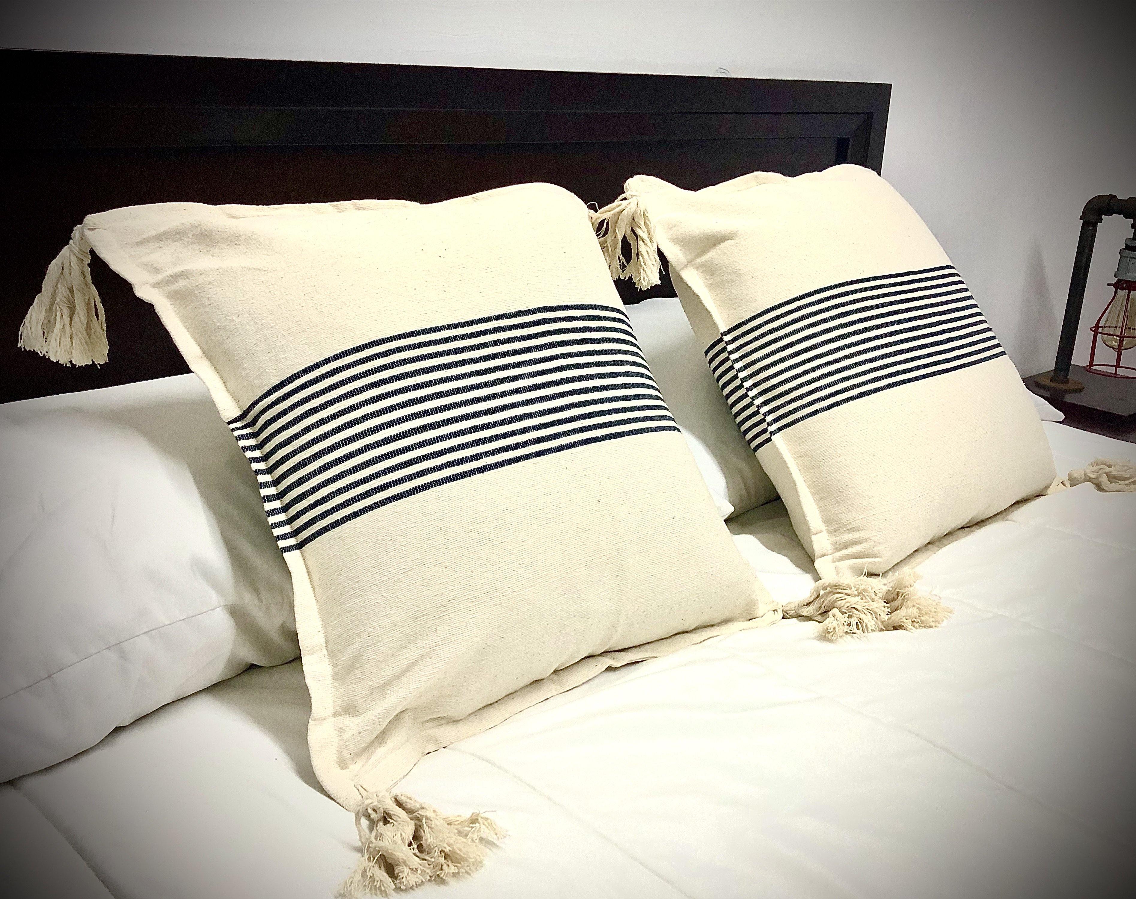 Pedal-Loomed Decorative “Mitla” Pillow Case (1) - HomageMade 