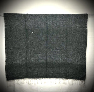 The “Sierra” Blanket (Charcoal Liso) - HomageMade 